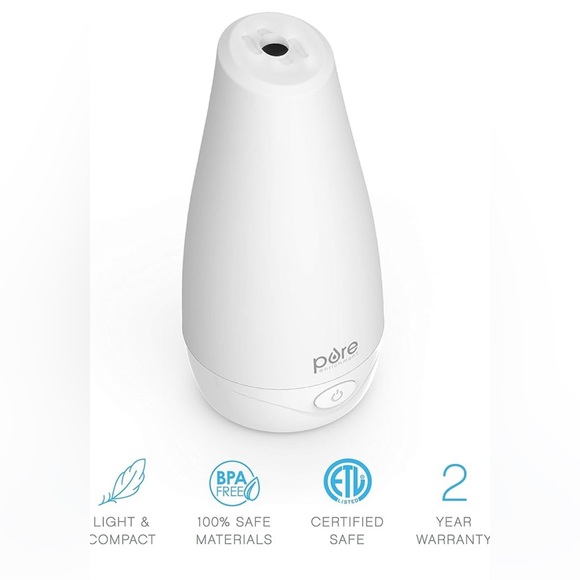 Pure Enrichment PureSpaCompactUltrasonicAromatherapyNaturalEssential OilDiffuser - Picture 6 of 10